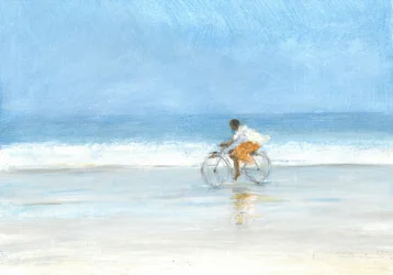 Ragazzo su una bicicletta 1, 2015